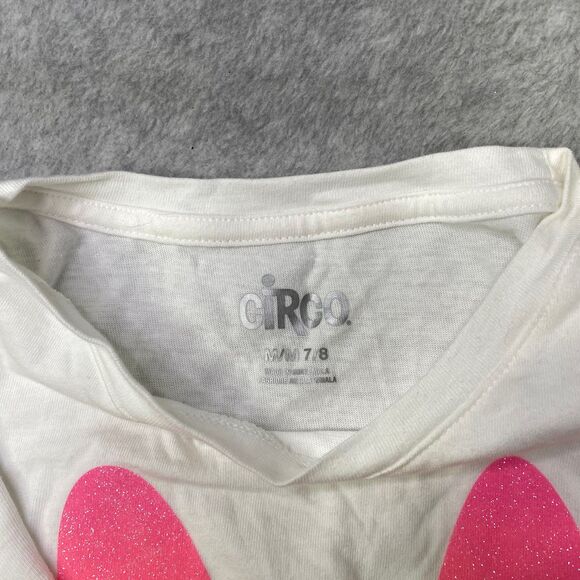 Target Circo T Shirts Girls Easter and St Paddys Day Sz Med Glitter Graphic Tee - Picture 5 of 8